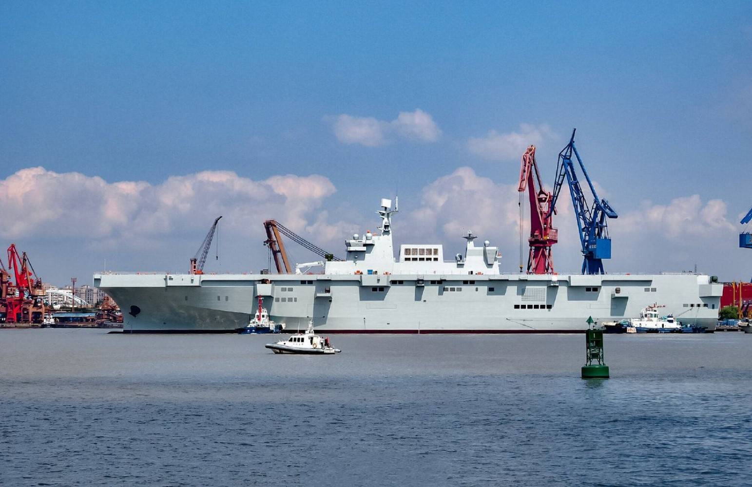 關(guān)于我國最新型兩棲攻擊艦——075型兩棲攻擊艦3號(hào)艦的建造進(jìn)度研究，我國最新型兩棲攻擊艦——075型兩棲攻擊艦3號(hào)艦建造進(jìn)度解析