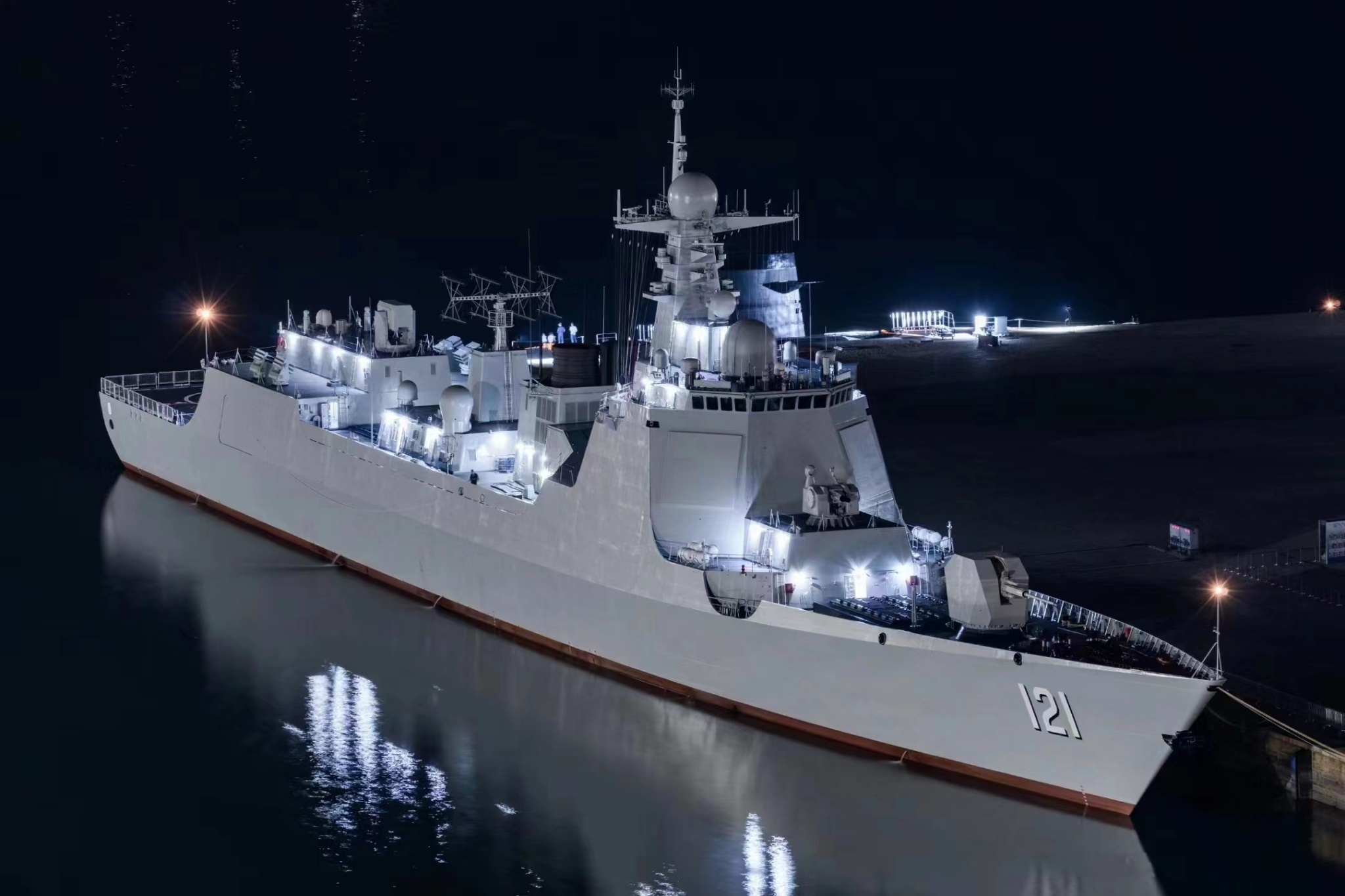 揭秘121背后的神秘面紗，究竟是何艦？，揭秘，121背后的神秘艦船身份揭曉