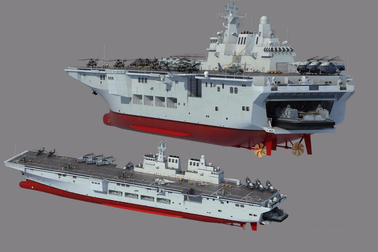 中國海軍新篇章，075型兩棲攻擊艦第五艦的崛起，中國海軍新篇章，075型兩棲攻擊艦第五艦嶄露頭角